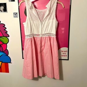 Lilly Pulitzer Pink Seersucker Alivia Dress